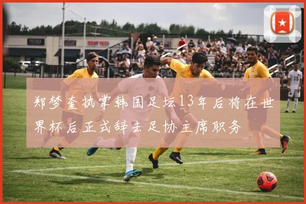 郑梦奎执掌韩国足坛13年后将在世界杯后正式辞去足协主席职务